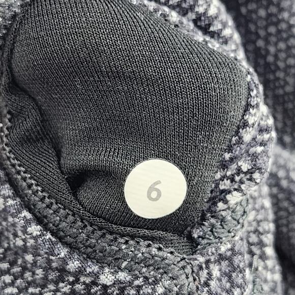 Lululemon Wunder Under Pant Blurry Belle Battleship Black Leggings Size 6 - Picture 3 of 4